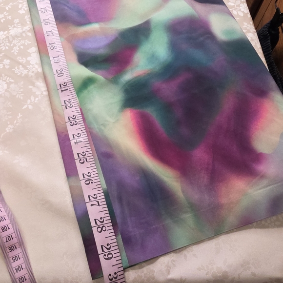 Athleta x Alicia Keys Enlighten Up Jumpsuit Watercolor Print Size 4 - Picture 11 of 14